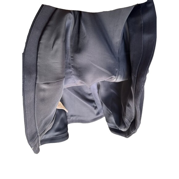 Cinq A Sept Calvina Size 0 Navy Blue Strapless Ruffle Hem Dress - Picture 11 of 13